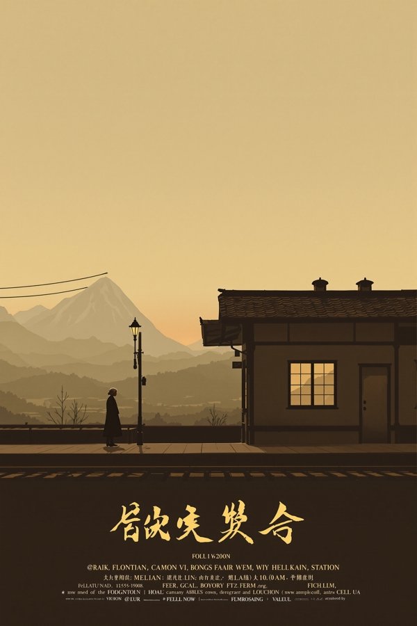 边境小站海报